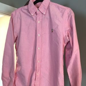 Ralph Lauren Button Down XS Pink